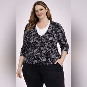 Rickis button up cardigan sweater